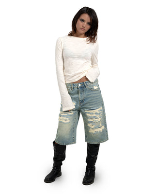 Off-white Cropped Longsleeve