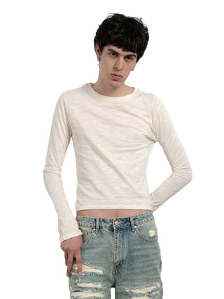 Off-white Cropped Longsleeve